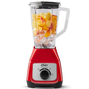 LICUADORA OSTER DE 3 VEL VASO PLASTICO ROJA MOD. BLSTKAP-RRD