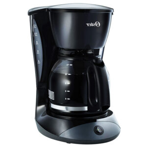 Cafetera Oster negra de 12 tazas Mod.BVSTDCDW12B-013