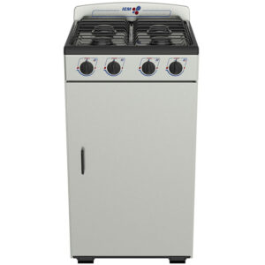 Estufa de piso IEM 4 Quem. 50 cm Color Plata Mercury Mod. PIG5101S