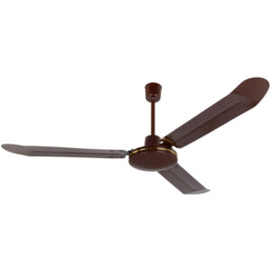 Ventilador de Techo VEC 56″ Aspas de Lamina S/Luz Chocolate